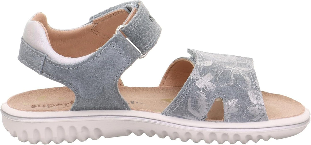 Superfit SPARKLE Sandale 1-009009 Mädchen 25 EU Hellblau 8410, 25 EU Hellblau 8410