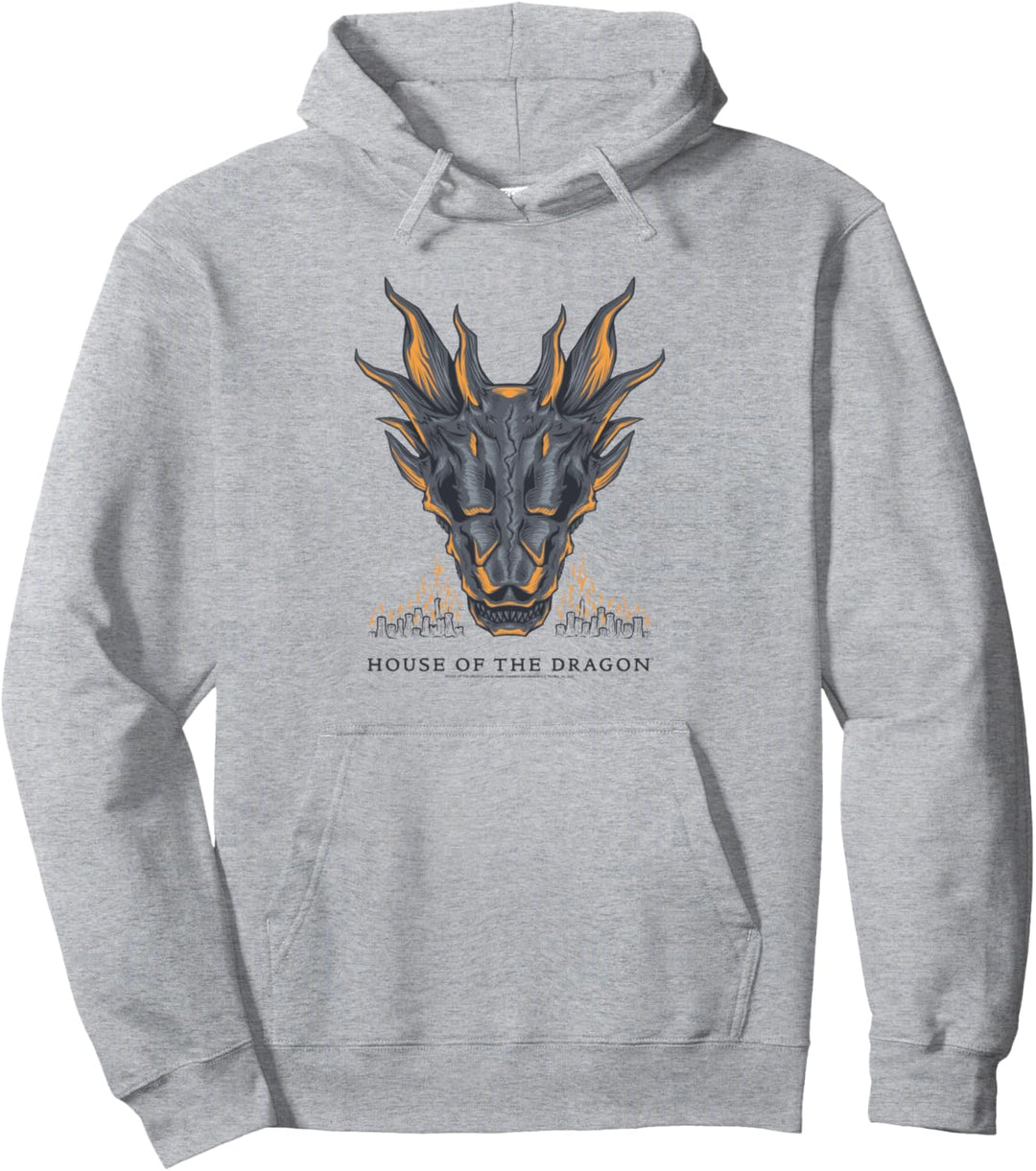 Game Of Thrones House Of The Dragon Flames Pullover Hoodie