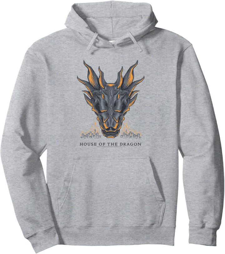 Game Of Thrones House Of The Dragon Flames Pullover Hoodie