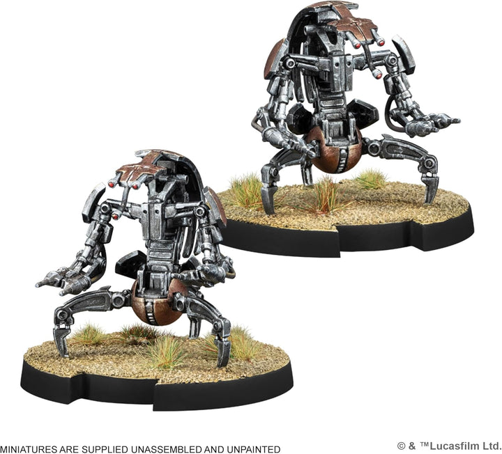 Asmodee, Star Wars: Legion – Separatist Alliance Starter Set (Separatistenallianz-Starterset), Atomi