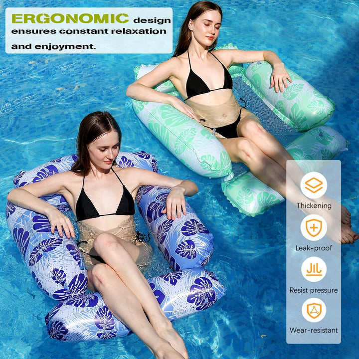 Aufblasbarer Monstera Pool Float, grosser Wasserspielplatz für Kinder und Erwachsene. Schwimmende Li