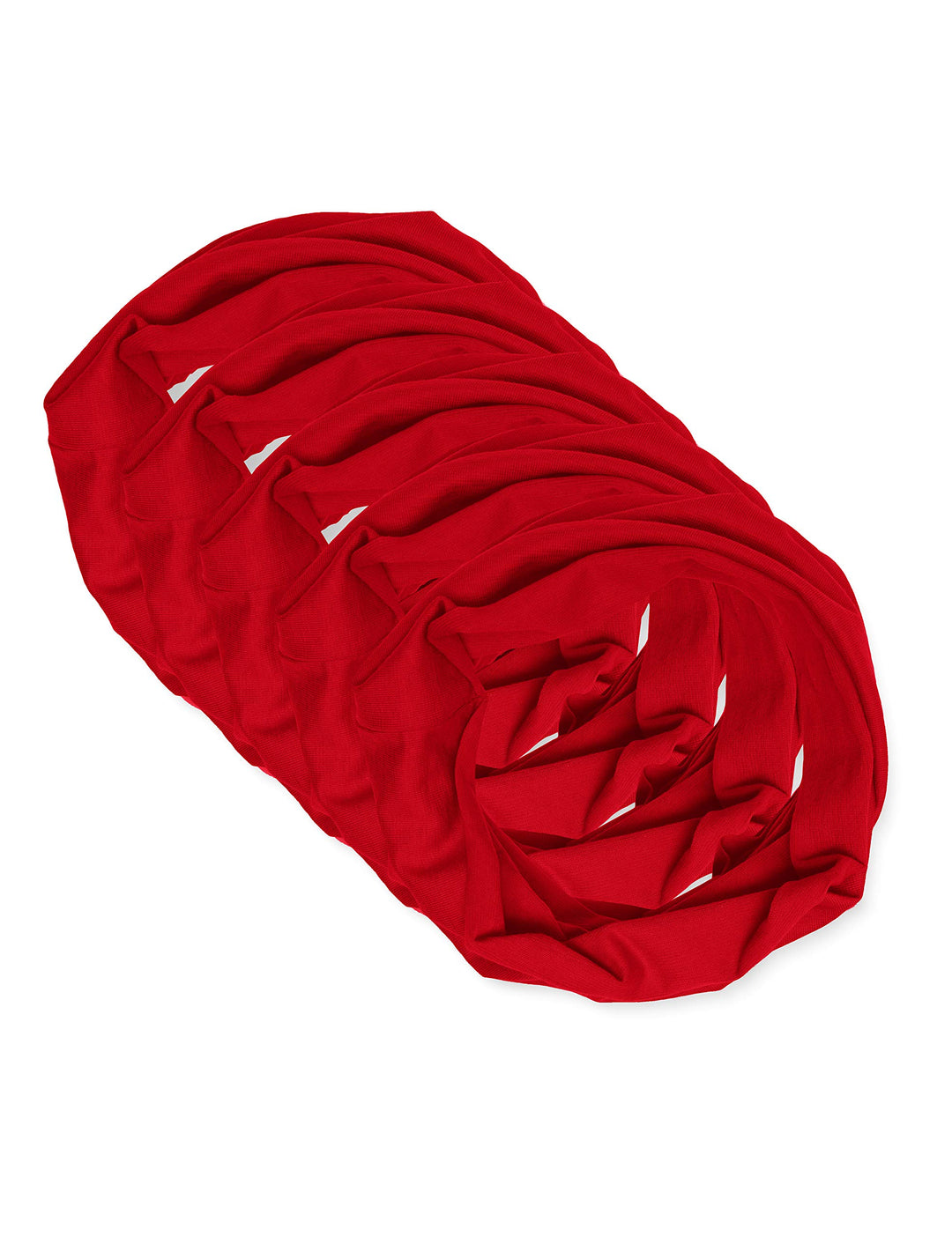 Trigema Unisex Mode-Schal (5er Pack) Grösse 2 für Erwachsene (42cm hoch, 23cm breit) Kirsch, Grösse