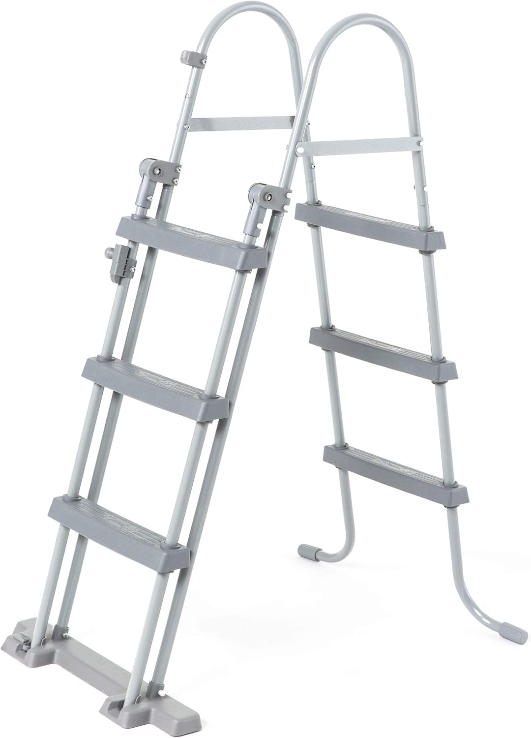 Bestway Flowclear Sicherheitsleiter, 107 cm, Maximale Tragfähigkeit: 150 kg Multicolor Höhe: 107 cm