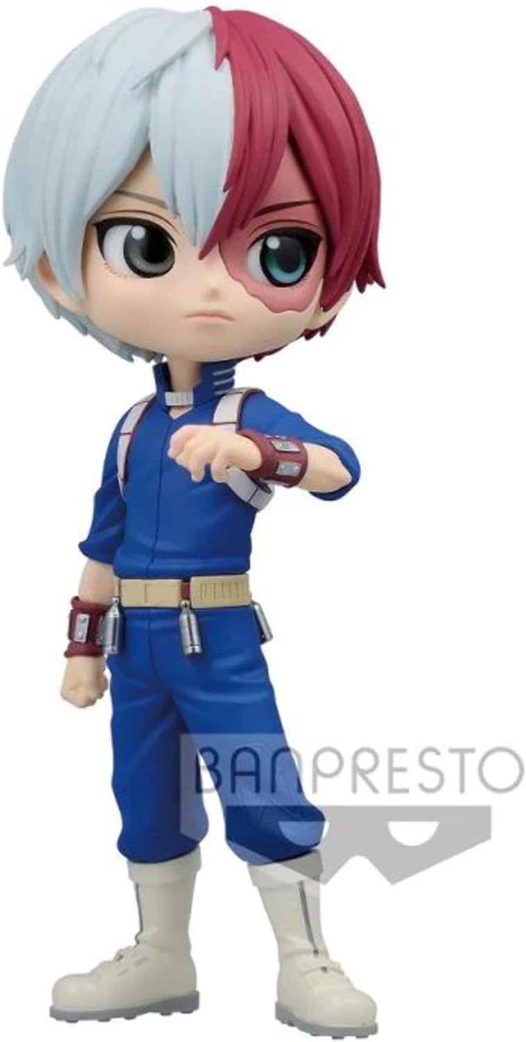 Banpresto Hero Academia Shoto Todoroki Figur Q Posket 14 cm