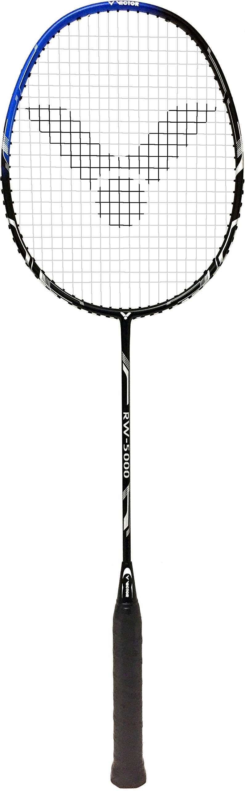 VICTOR Badmintonschläger RW 5000, erhältlich in den Farben blau und schwarz, Schwarz