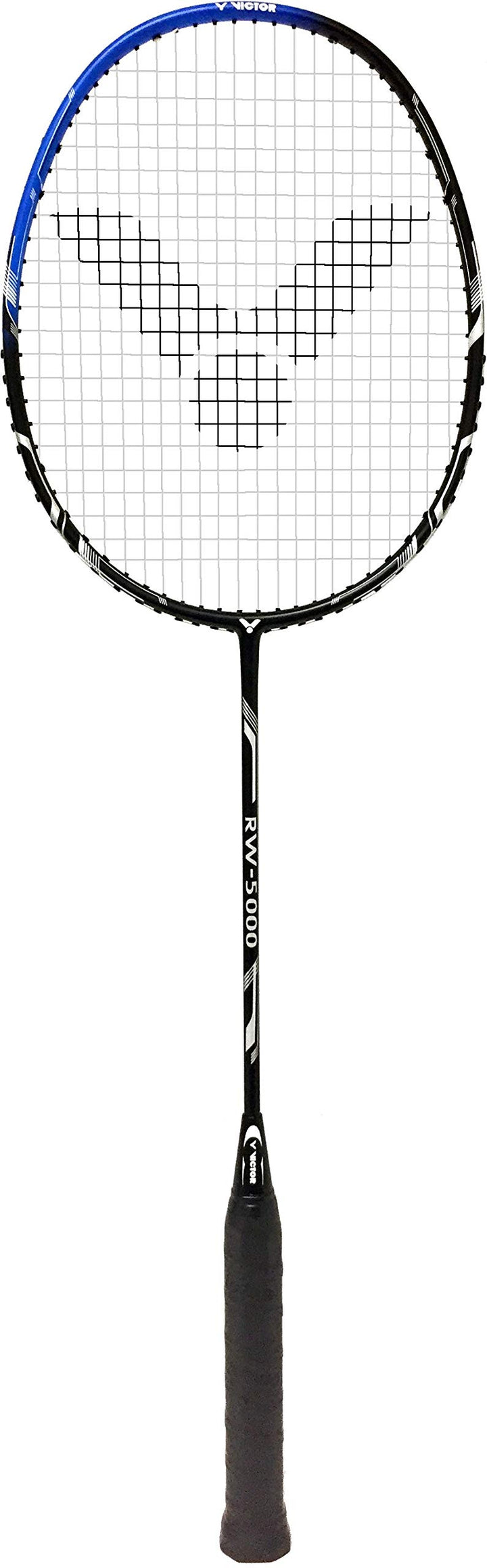 VICTOR Badmintonschläger RW 5000, erhältlich in den Farben blau und schwarz, Schwarz