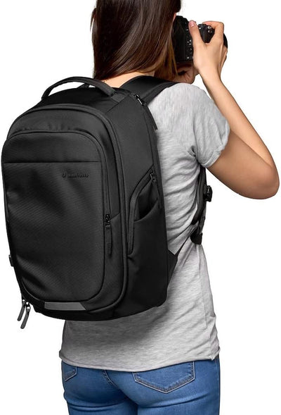 Manfrotto Advanced Gear III Rucksack für Kamera und Laptop, Rucksack für Spiegelreflexkamera mit Obj