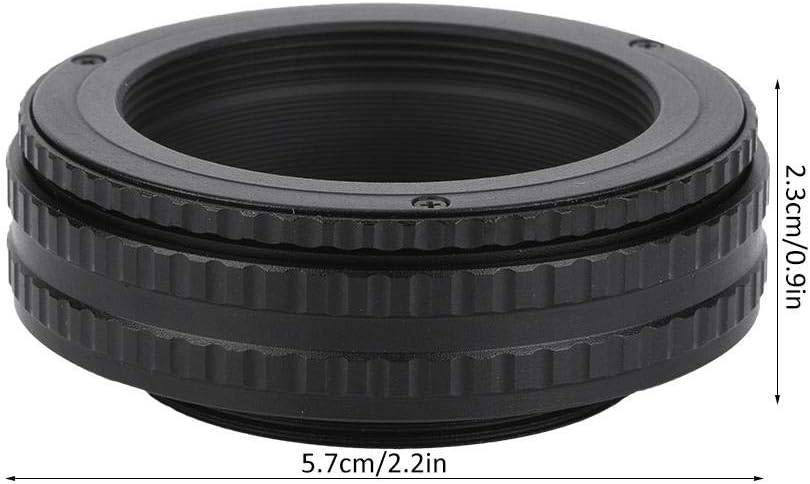 Topiky M42 bis M42 Einstellbare Fokussierung Helicoid Makro Verlängerungsrohr Objektivadapter Zubehö