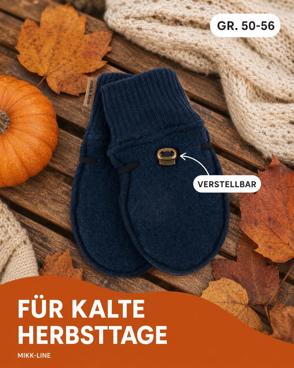 Mikk-line Wollhandschuhe Kinder | Handschuhe Kinder | Handschuhe Wolle Kinder | Wärme Kinder Handsch