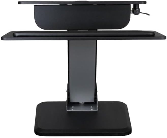 StarTech.com Height Adjustable Standing Desk Converter - Sit Stand Desk with One-finger Adjustment -