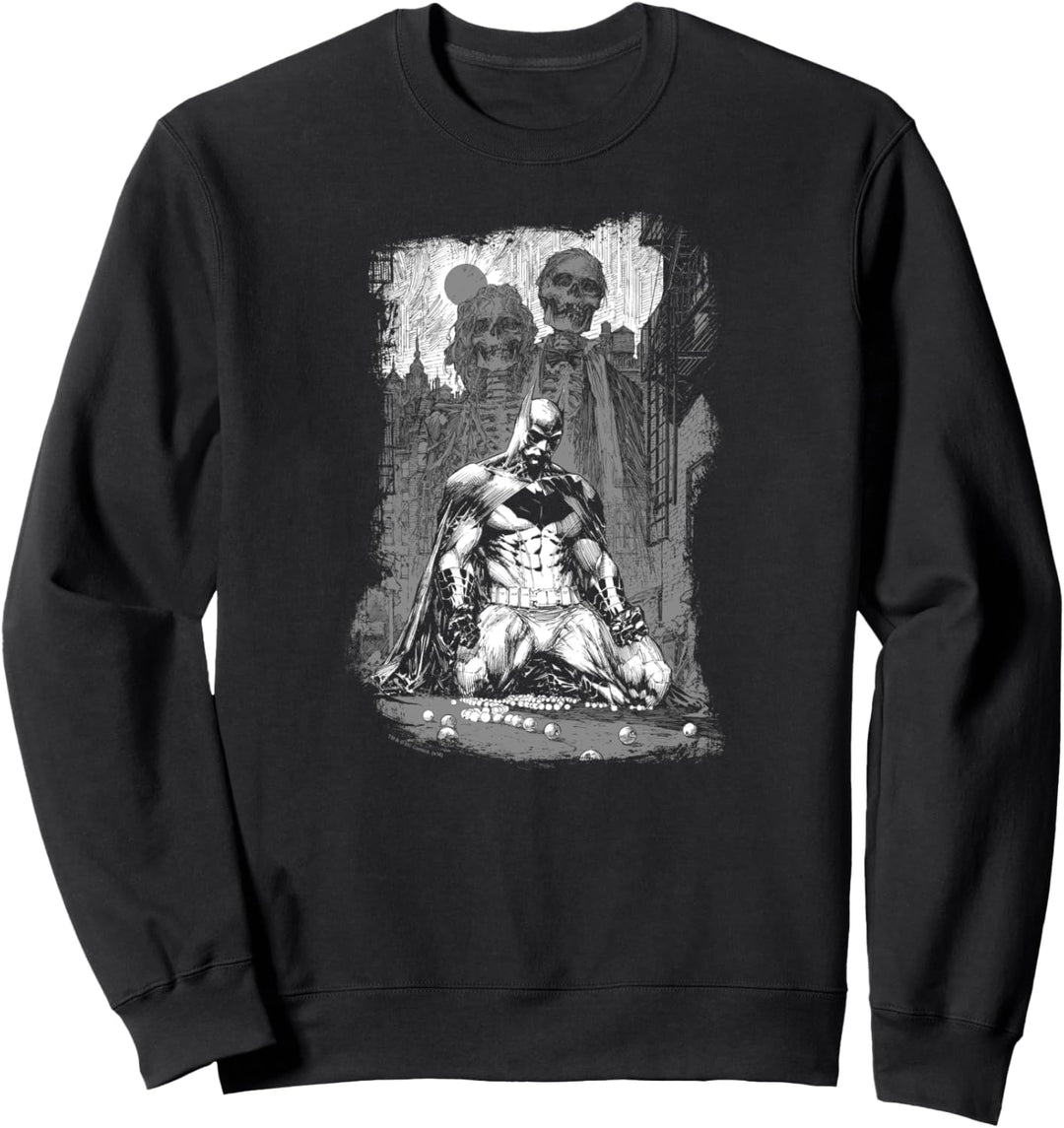 Batman Sketchy Shadows Sweatshirt