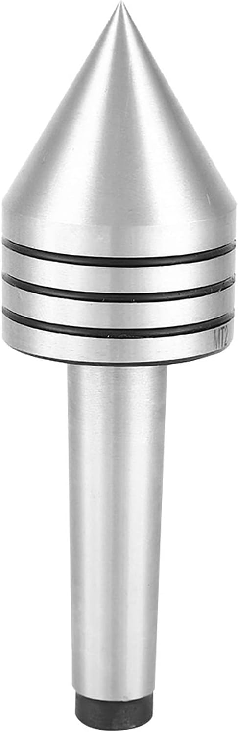 MT2 Live Center, Mitlaufende Körnerspitze Zentrierspitze Drehmaschine Genauigkeit 0,01 mm Durchmesse