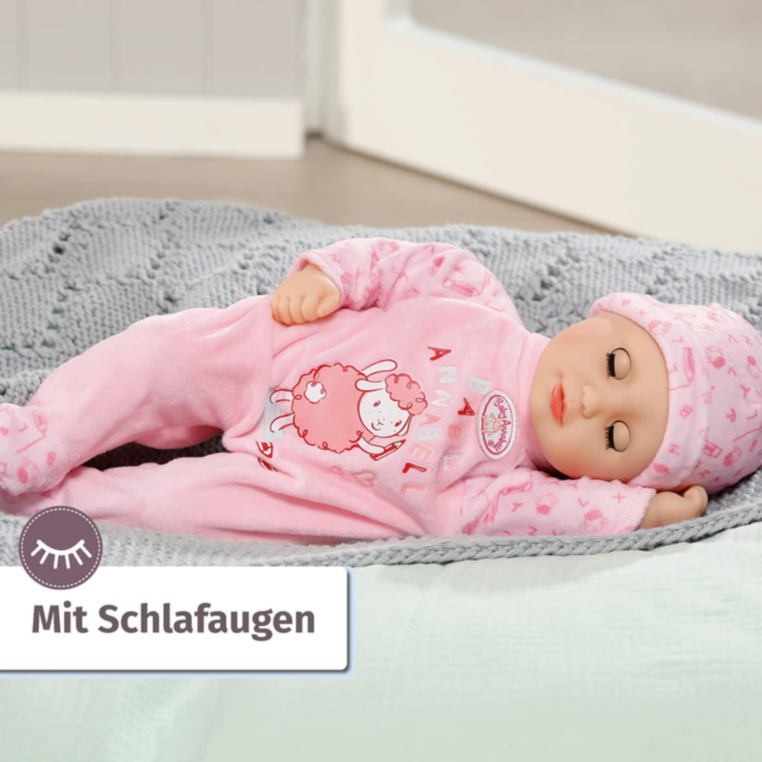 Zapf Creation 706466 Baby Annabell Little Annabell 36cm- weiche Puppe mit Stoffkörper, rosa Strample
