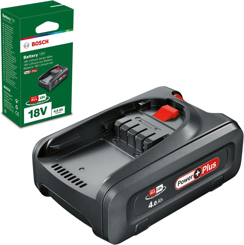 Bosch Home and Garden PBA 18V 4.0Ah W-C Power Plus 4.0 Ah 1 Akku | PowerPlus 18V, 4.0 Ah 1 Akku | Po