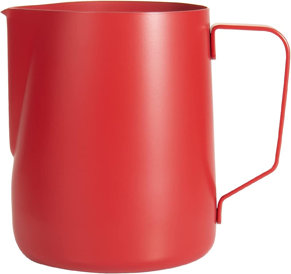 Dianoo Milchaufschäumkrug Dampfkrug Espresso Milchaufschäumkrug Edelstahl Kaffeekanne Latte Art Tass