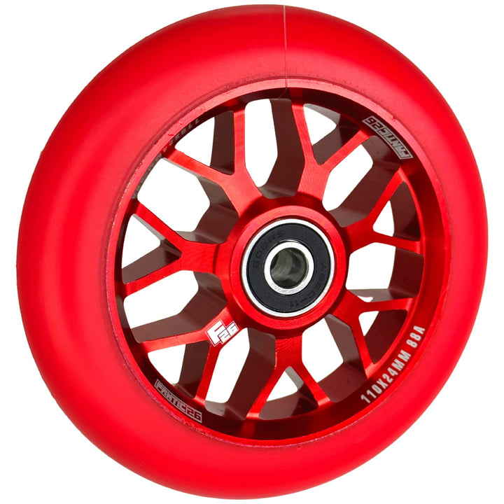 Fantic26 Spy7 Stunt Scooter Rolle I Trick I Tret I Kinder I Roller I Wheel I 110mm I ABEC 11 I Schne