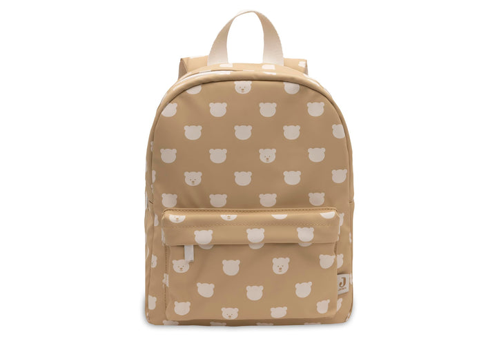 Jollein Kinderrucksack Bär – Teddy Bear – Rucksack Kinder – Wasserabweisend & Leicht – Rucksack Kind