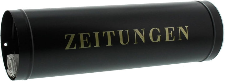 Burg-Wächter Zeitungsrolle mit Kunststoffabdeckung, Briefkastenergänzung, 800 S, Schwarz + Seitendec