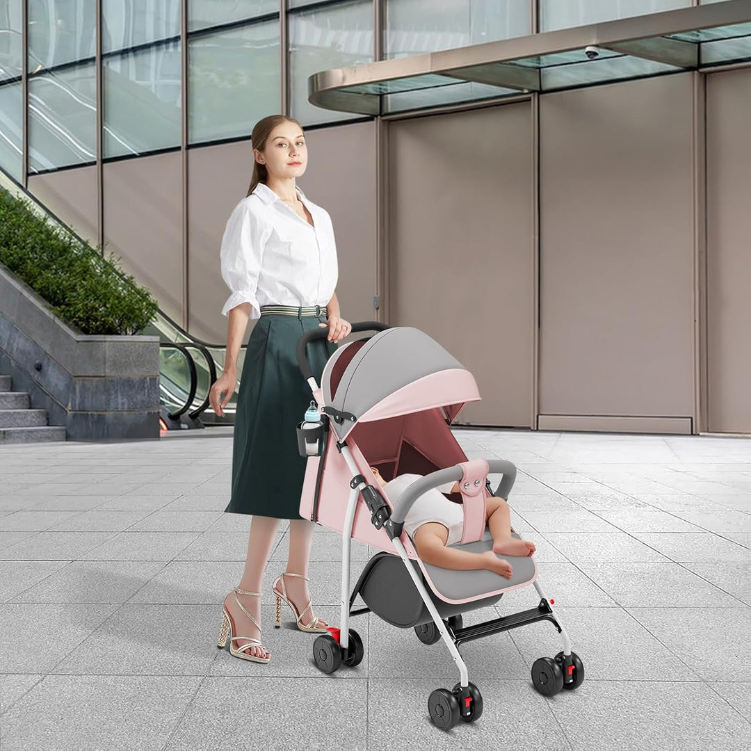 Kindersportwagen,Zusammenklappbarer Kinderwagen,Kinderwagen für jedes Gelände,Klein Zusammenklappbar