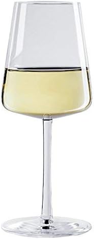 Stölzle Lausitz Weissweinkelche Power 400 ml I Weissweingläser 6er Set I Moderne Weingläser spülmasc