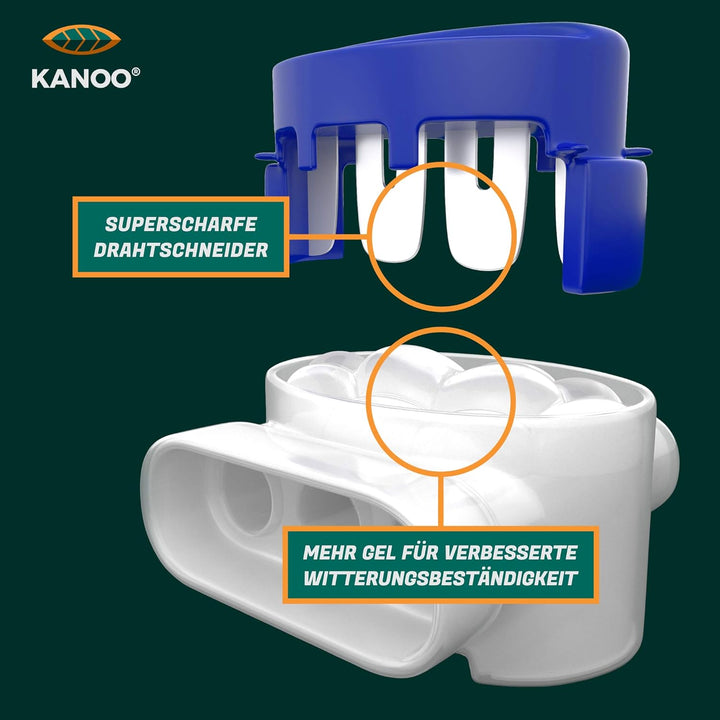 kanoo® Installationsset für Mähroboter mit 250m Begrenzungskabel + 500x Erdnägel + 20x Kabelverbinde