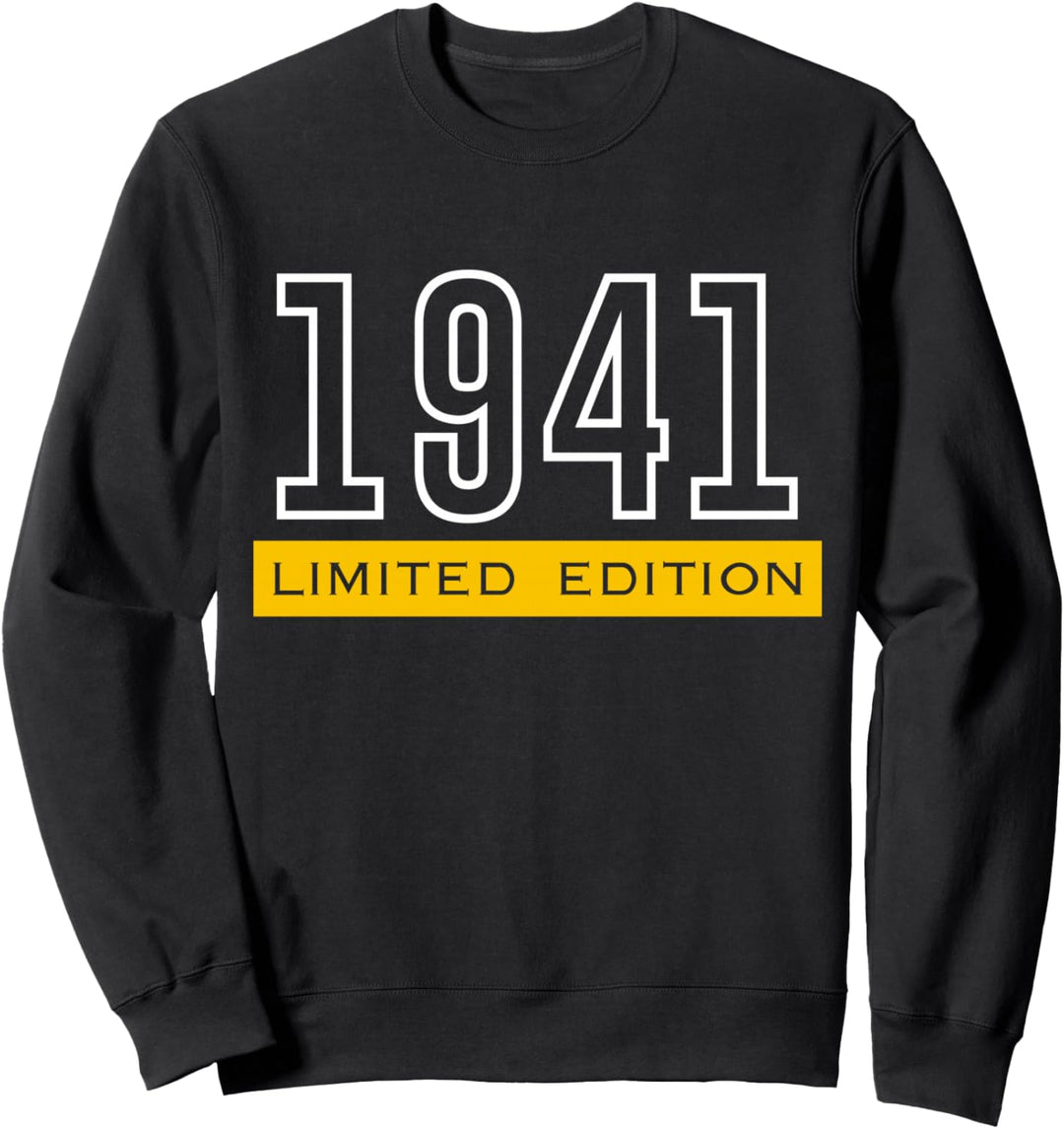83. Geburtstag Mann Frau 83 Jahre 1941 Deko Lustig Geschenk Sweatshirt
