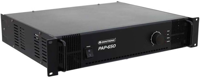 OMNITRONIC PAP-650 ELA-Verstärker | ELA-Verstärker, 650 Watt