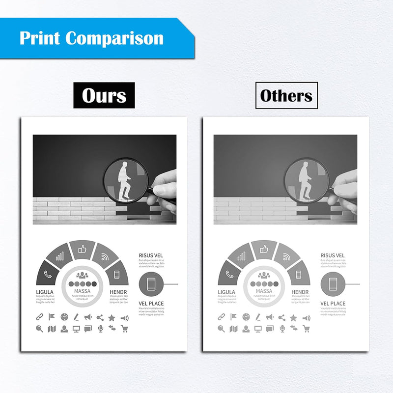 TOPRINT PG217 PG-217 PG 217 Kompatible Tonerkartuschen, Druckleistung 1600 Seiten, 2 Schwarz, für P2