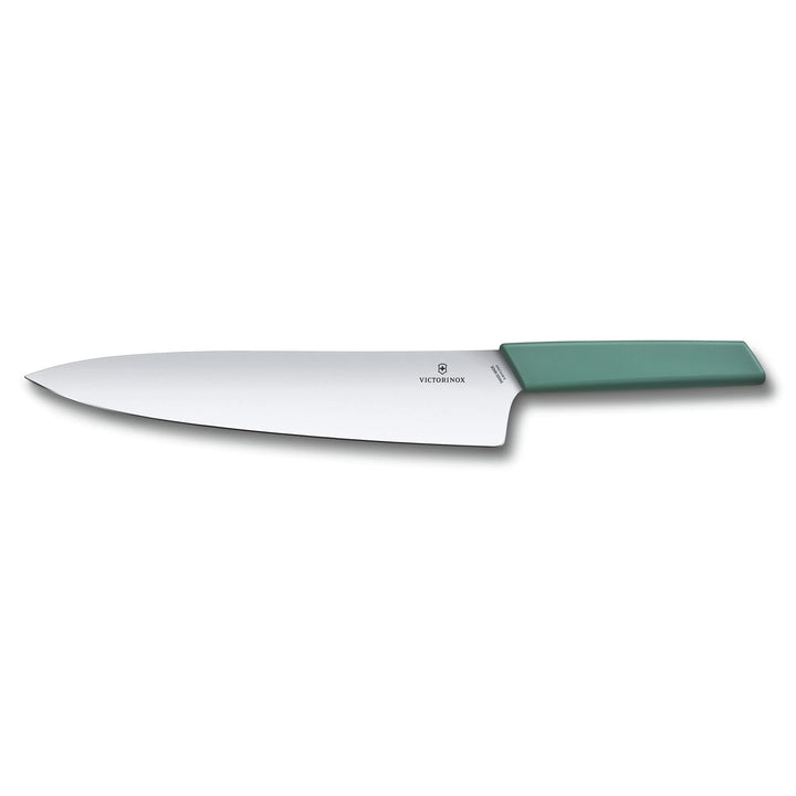 Victorinox Swiss Modern Tranchiermesser für Fleisch, Gerader Schliff, 25 cm lange Klinge aus Edelsta