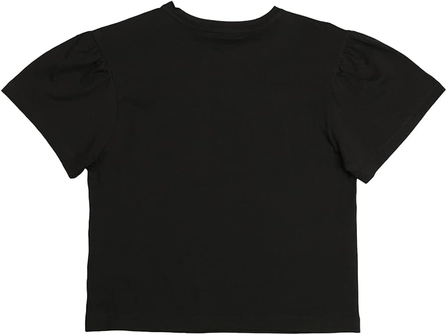 PUMA Mädchen Alpha Style Tee G Unterhemd 3-4 Jahre Schwarz, 3-4 Jahre Schwarz