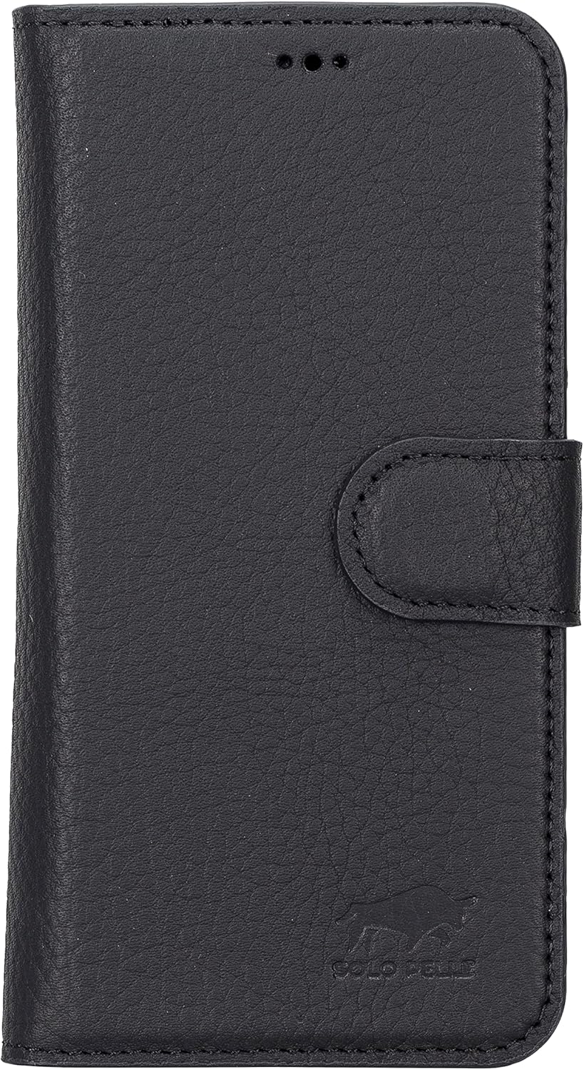 Solo Pelle Lederhülle kompatibel für iPhone 14 in 6.1 Zoll abnehmbare Hülle (2in1) inkl. Kartenfäche