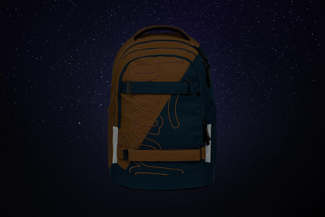 Baagl Schulrucksack für Jungen Mädchen Teenager - Skate Max - Skateboard Rucksack - Kinderrucksack m