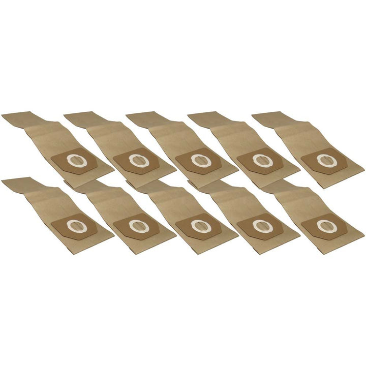 10 Industrie- Baustellen- Gewerbe- Heavy Papier Staubsaugerbeutel passend für PARKSIDE PNTS 30/8 E,