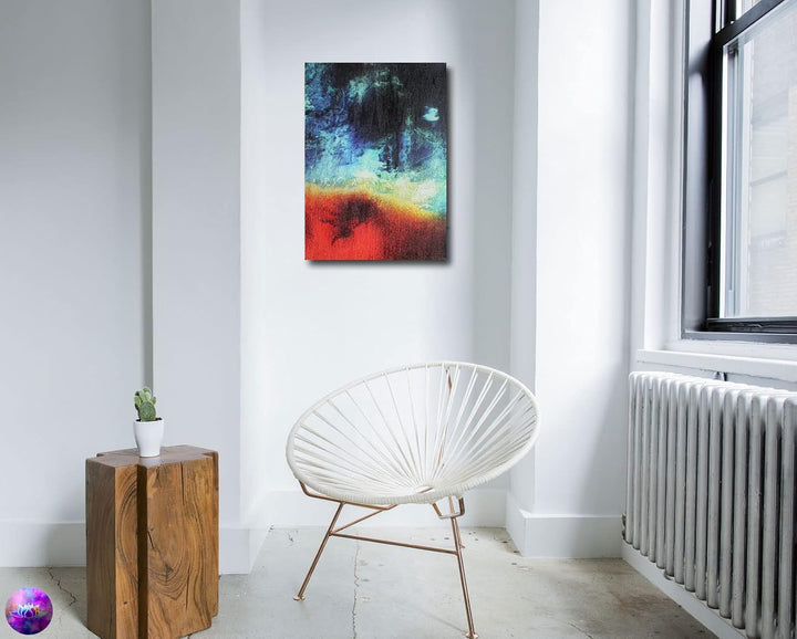 Original Gemälde Abstrakte Malerei Unikat - Strukturgemälde Acrylgemälde Moderne Kunst Wandkunst Hom
