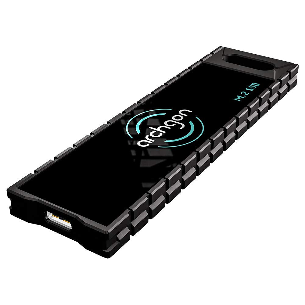 Archgon G70, Externe SATA SSD M.2, 480GB, USB 3.1, Gen 2 (Type-C), Gaming Portable, schwarz 480GB G7