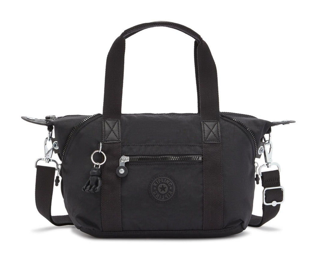 Kipling Damen Art Mini SHOULDERBAGS, Black Schwarz, 18.5x34x21 cm EU Black Noir, Black Noir