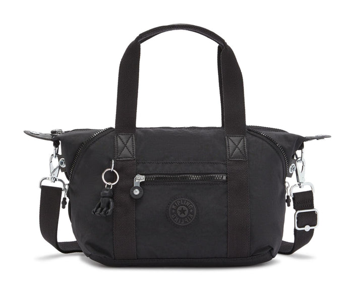 Kipling Damen Art Mini SHOULDERBAGS, Black Schwarz, 18.5x34x21 cm EU Black Noir, Black Noir