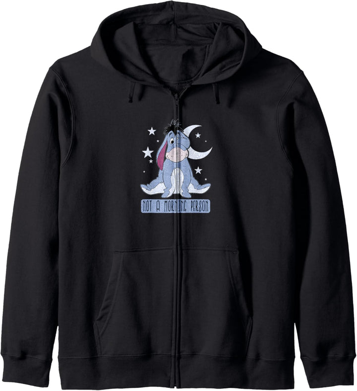 Disney Winnie The Pooh Eeyore Not A Morning Person Eye Cover Kapuzenjacke