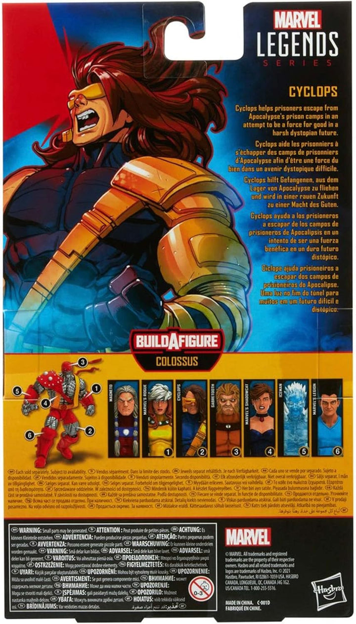 Universo Marvel Hasbro Marvel Legends Series 15 cm grosse Marvel’s Cyclops Action-Figur, Premium-Des