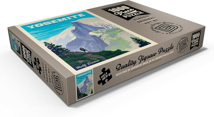 Yosemite National Park: Half Dome Vista - Premium 1000 Teile Puzzle - MyPuzzle Sonderkollektion von