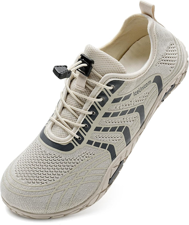 IceUnicorn Barfuss Schuhe Damen Fitnessschuhe Wasserschuhe Herren Strandschuhe Leichte Atmungsaktiv