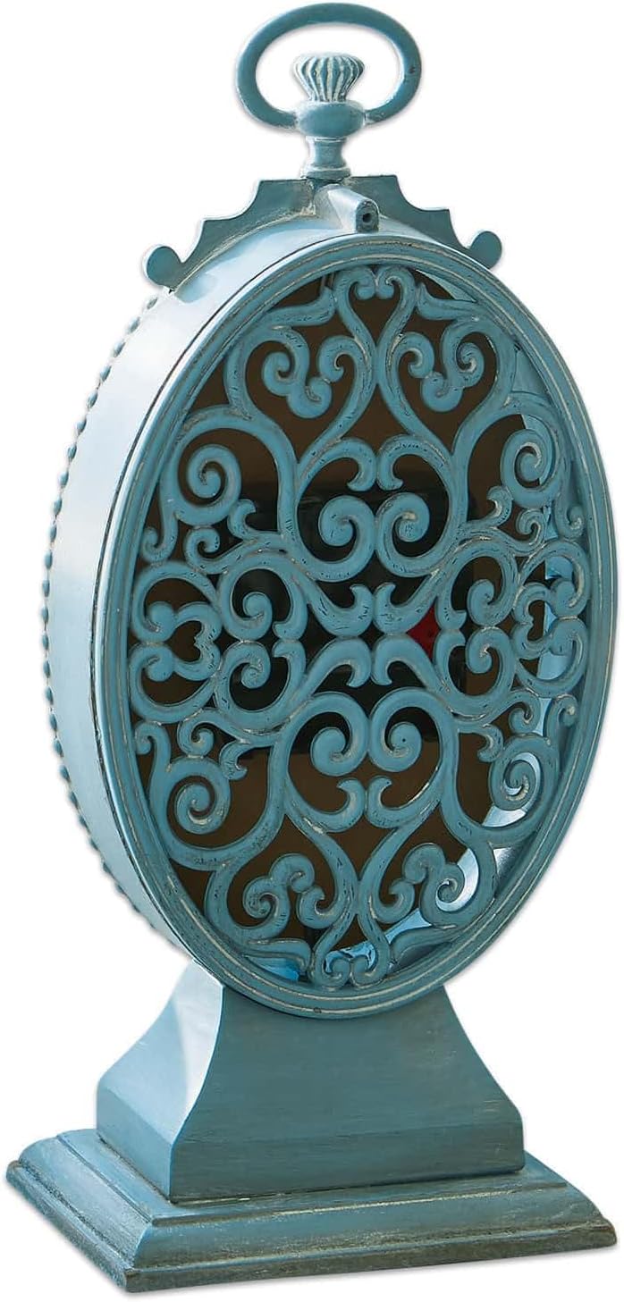 Loberon Uhr Michelet, Vintage-Charme, Antik Inspiriertes Ziffernblatt, Kunstvolle Rückseite, Zeitmes
