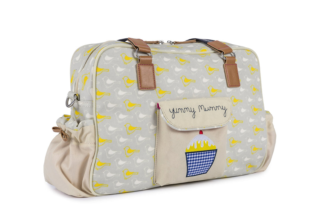 Pink Lining Wickeltasche Yummy Mummy Garden Birds, Garden Birds