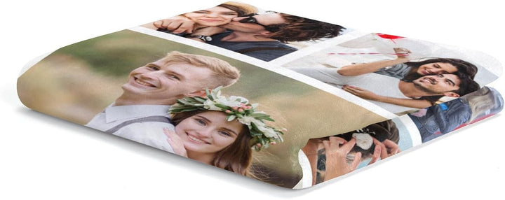 LNM Personalisierte Decke mit Foto, Personalisierte Decken, Personalisierte Kuscheldecke, Personalis