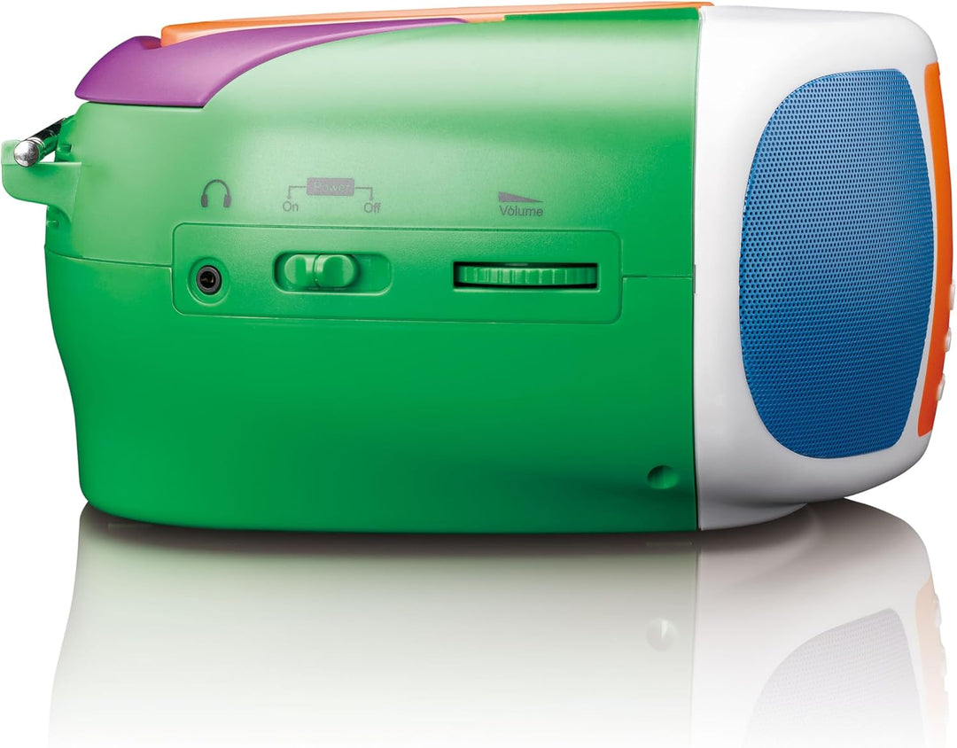Lenco SCD-861KIDS - Tragbares DAB+/FM-Radio für Kinder mit Bluetooth® 5.3, CD-Player, Stereo-Sound,