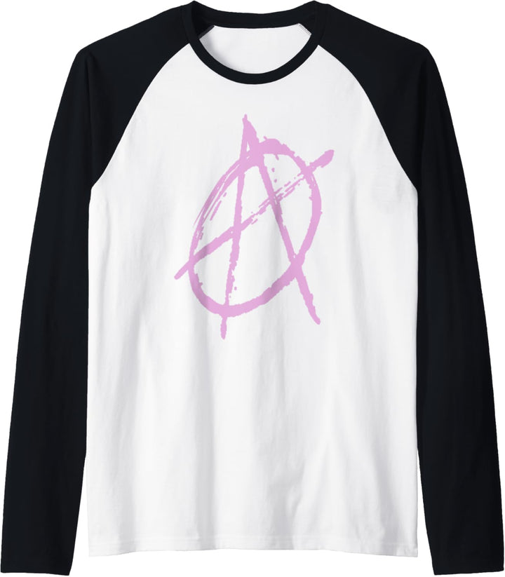 Anarchie Symbol Anarcho Punk Raglan