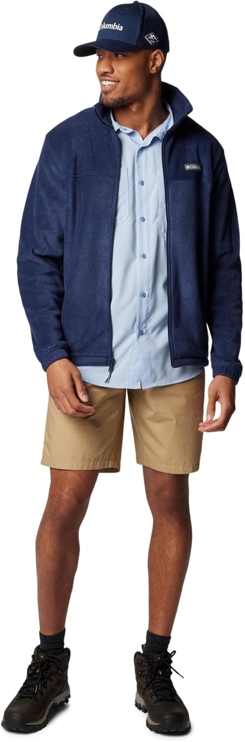 Columbia Herren Fleecejacke, Blickdicht S Collegiate Marineblau, S Collegiate Marineblau