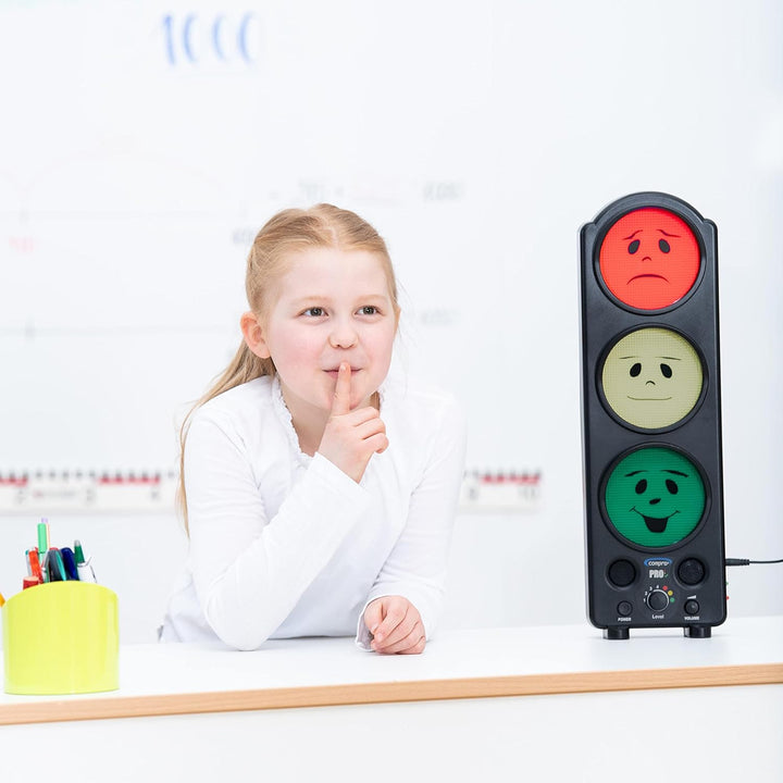 Compra - Lärm-Ampel PRO - Grundschule Bibliothek Lehrer-Bedarf Ampelsystem OneSize, OneSize