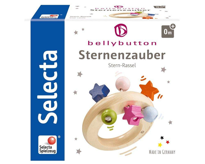 Selecta 64012 Sternenzauber, Greifling - bellybutton, 8 cm Sternenzauber 8 cm, Sternenzauber 8 cm