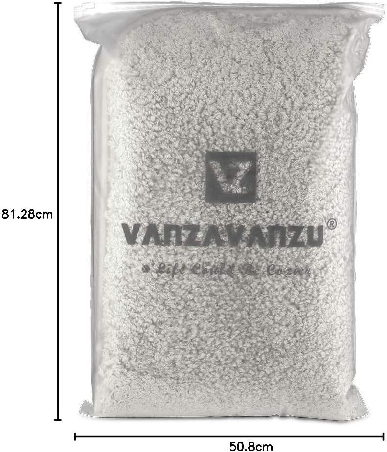 VANZAVANZU Badematte rutschfest 2er Pack Badteppich Verdickt Badezimmerteppich Weich Badeteppich Fla